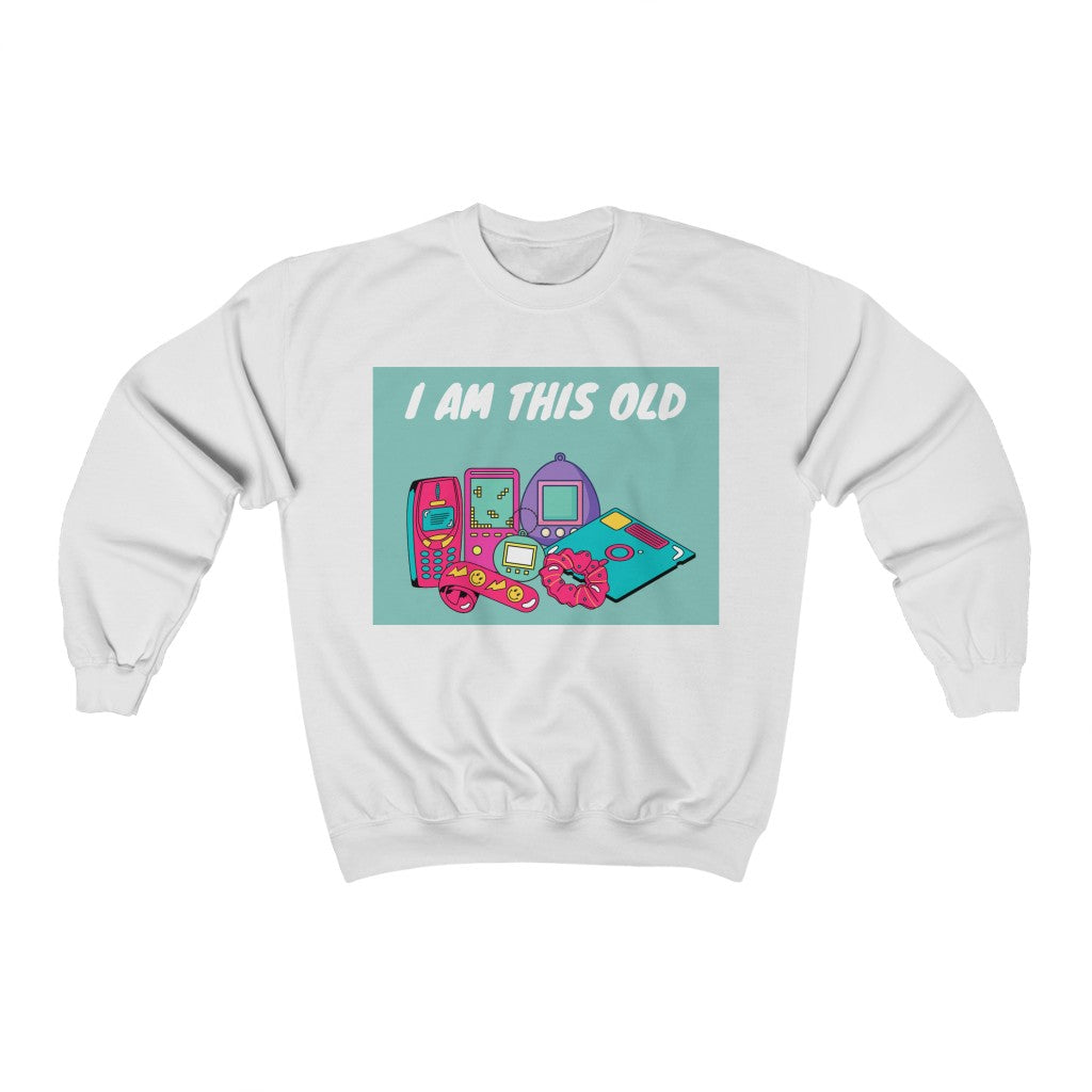 I Am This Old Unisex Crewneck Sweatshirt