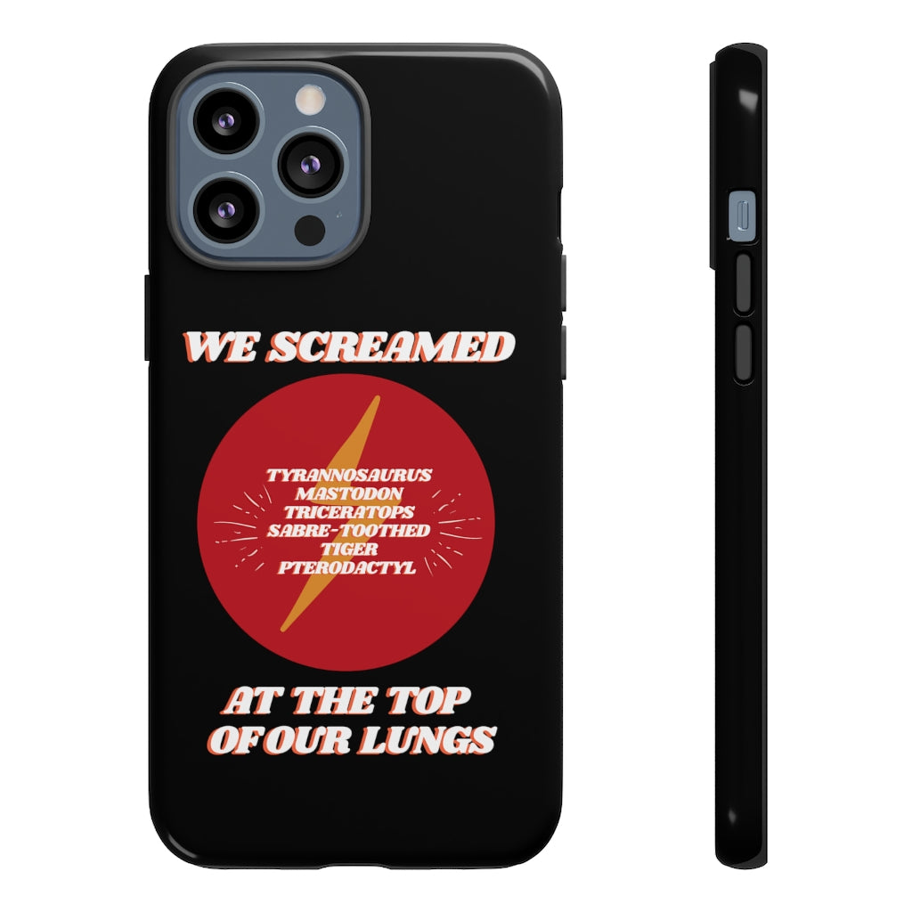 We Screamed Mighty Morphin Power Rangers Inspired Phone Case