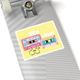 We Vibin' Square Sticker
