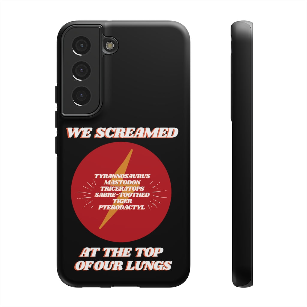 We Screamed Mighty Morphin Power Rangers Inspired Phone Case