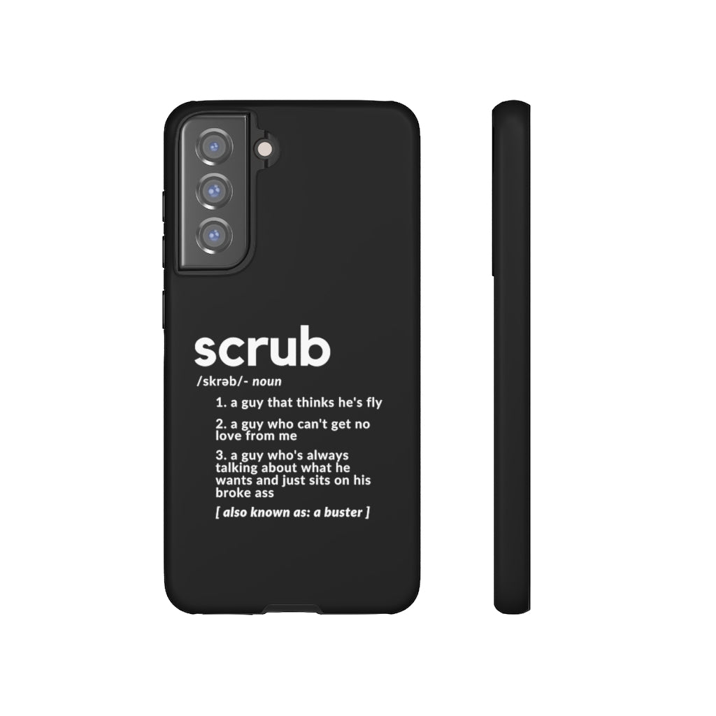 Scrub Definition TLC Inspired Phone Case- Black