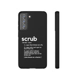 Scrub Definition TLC Inspired Phone Case- Black