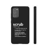 Scrub Definition TLC Inspired Phone Case- Black
