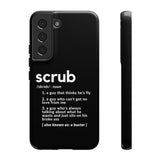 Scrub Definition TLC Inspired Phone Case- Black