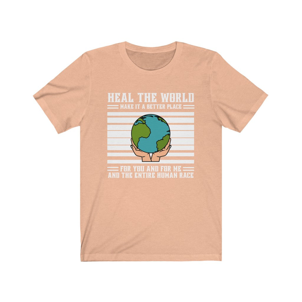 Heal The World Michael Jackson Inspired Unisex Jersey Short Sleeve Tee