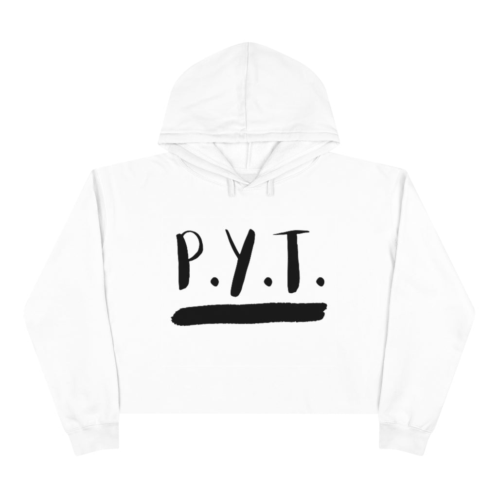 P.Y.T. Michael Jackson Inspired Women's Crop Hoodie
