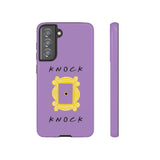 Knock Knock Friends Inspired Phone Case- Purple