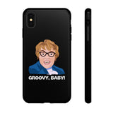Groovy Baby, Austin Powers Inspired Phone Case