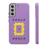 Knock Knock Friends Inspired Phone Case- Purple