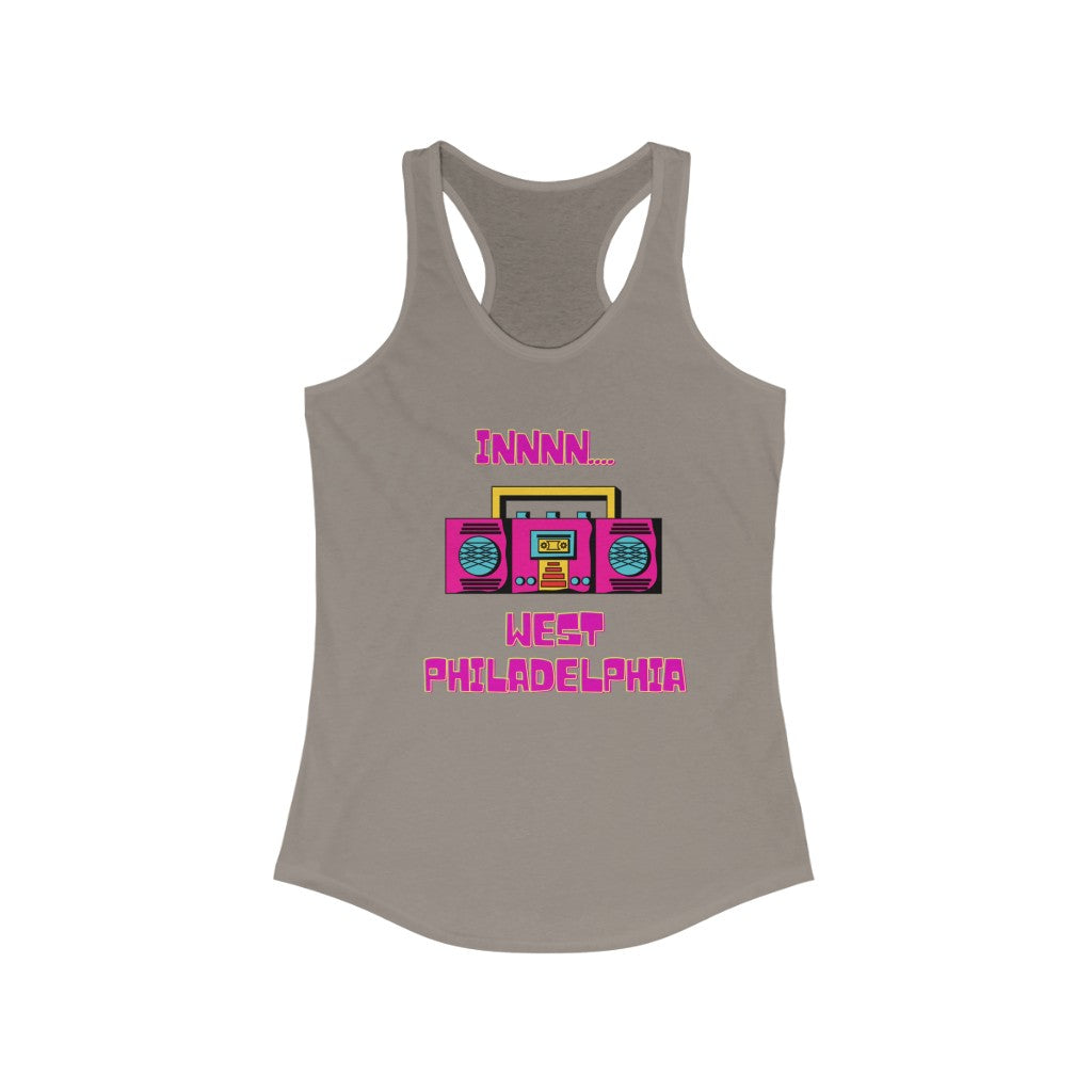 In West Philadelphia Fresh Prince of Bel-Air Inspired Women's Tank