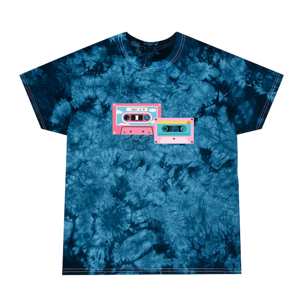 Cassette Vibes Unisex Tie-Dye Tee