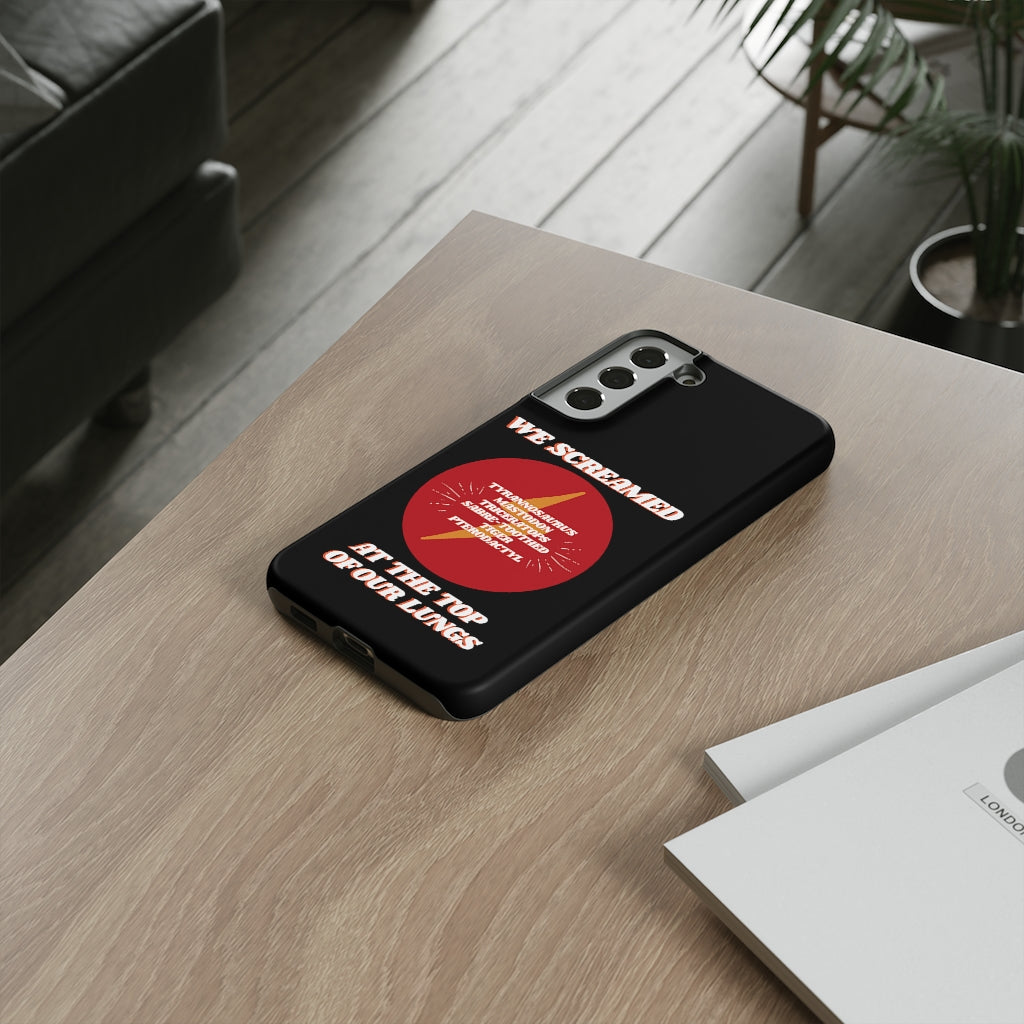 We Screamed Mighty Morphin Power Rangers Inspired Phone Case