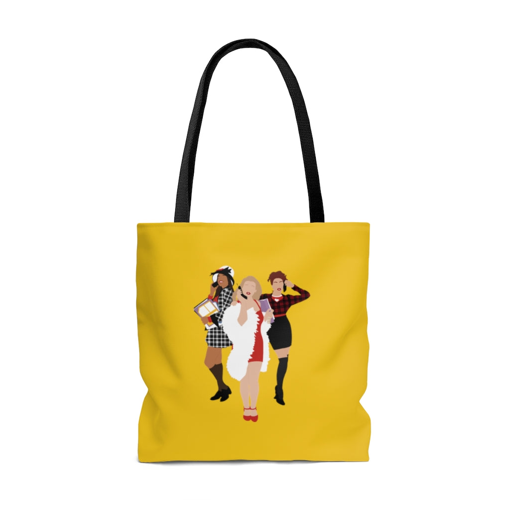 Clueless Inspired Tote Bag- Yellow