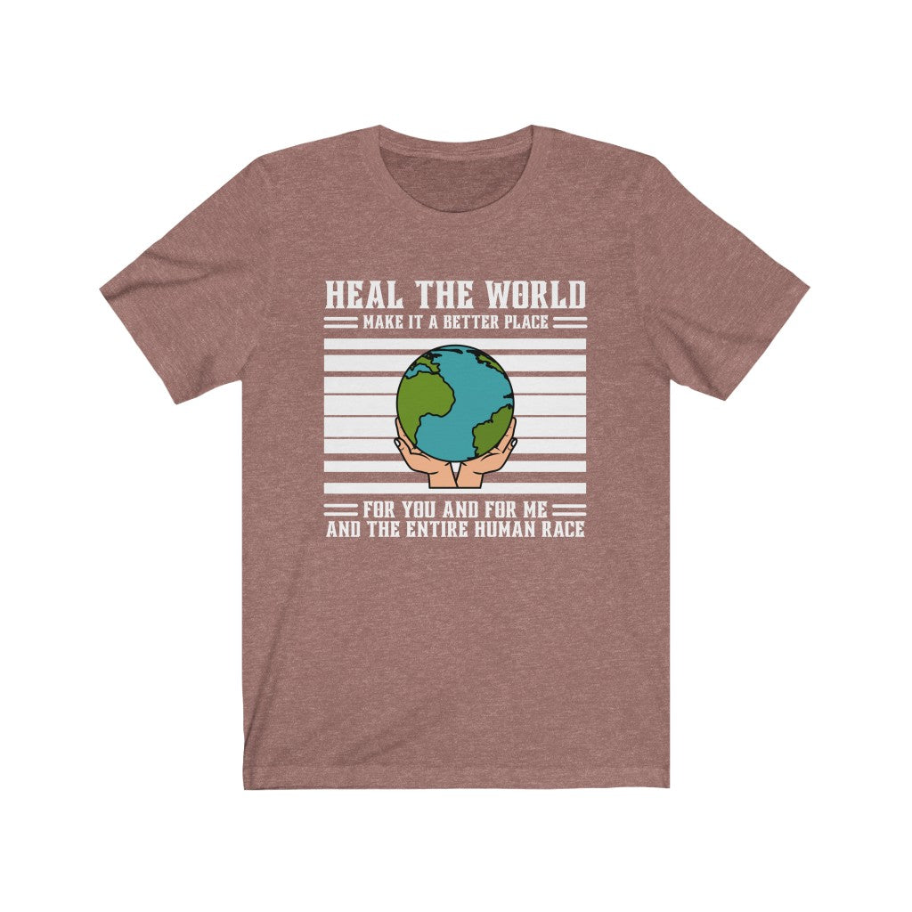 Heal The World Michael Jackson Inspired Unisex Jersey Short Sleeve Tee