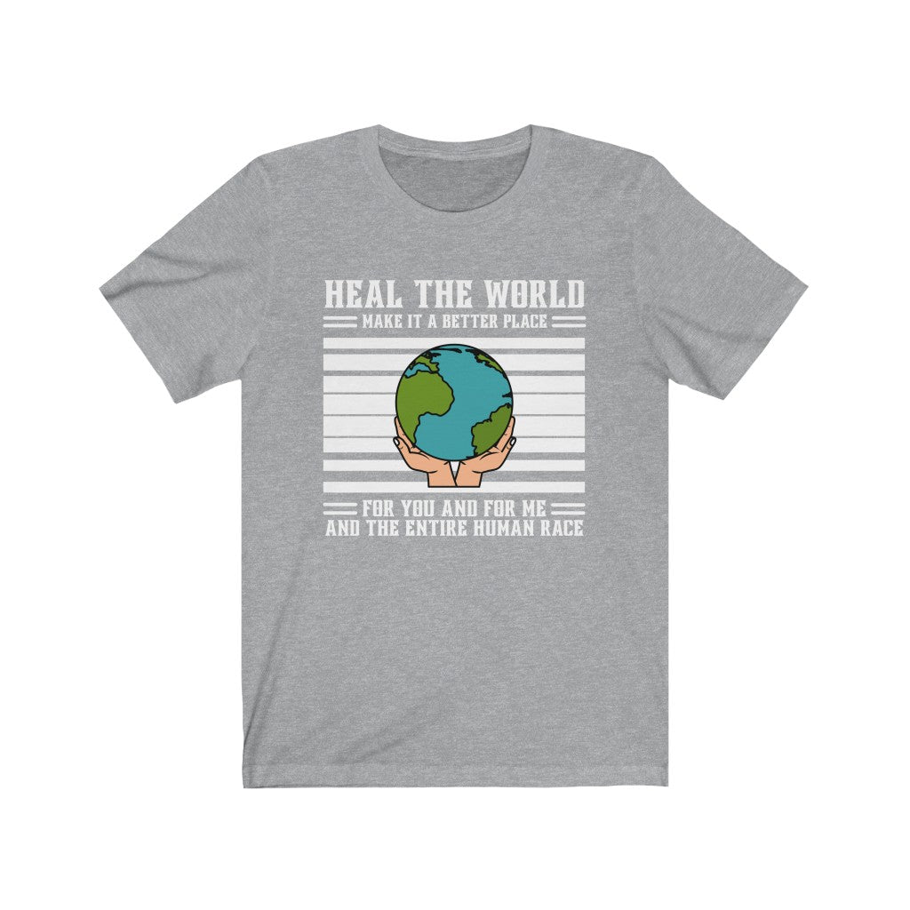 Heal The World Michael Jackson Inspired Unisex Jersey Short Sleeve Tee