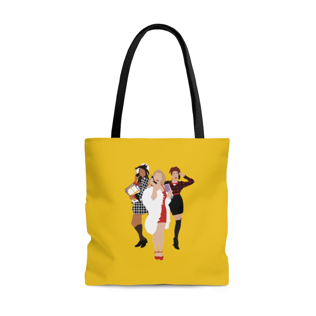 Clueless Inspired Tote Bag- Yellow