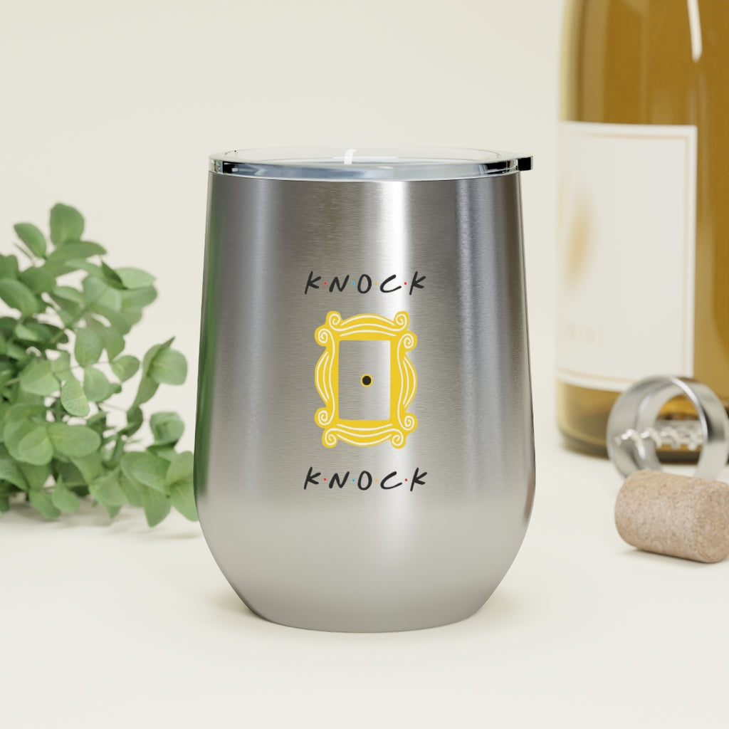 Knock Knock Friends Inspired 12oz Insulated Tumbler
