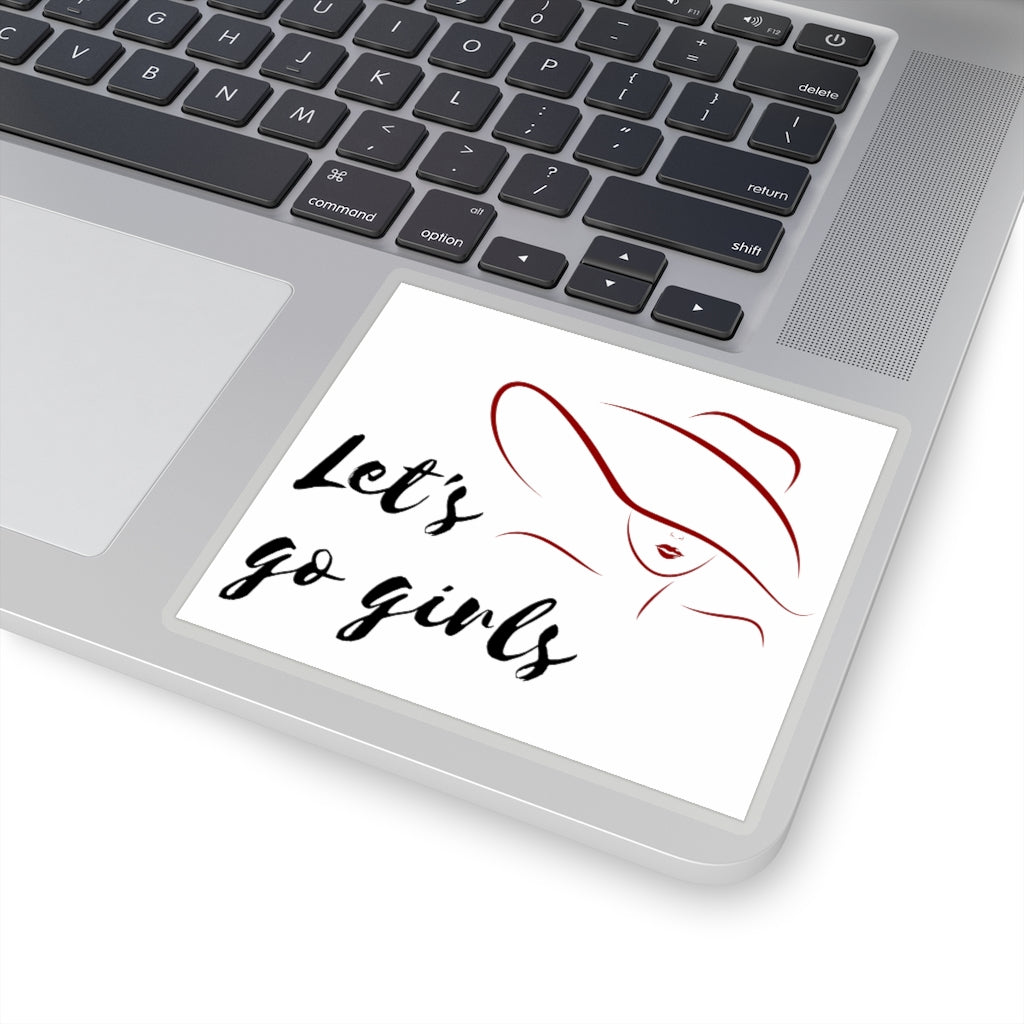 Let's Go Girls Shania Twain Inspired Sticker