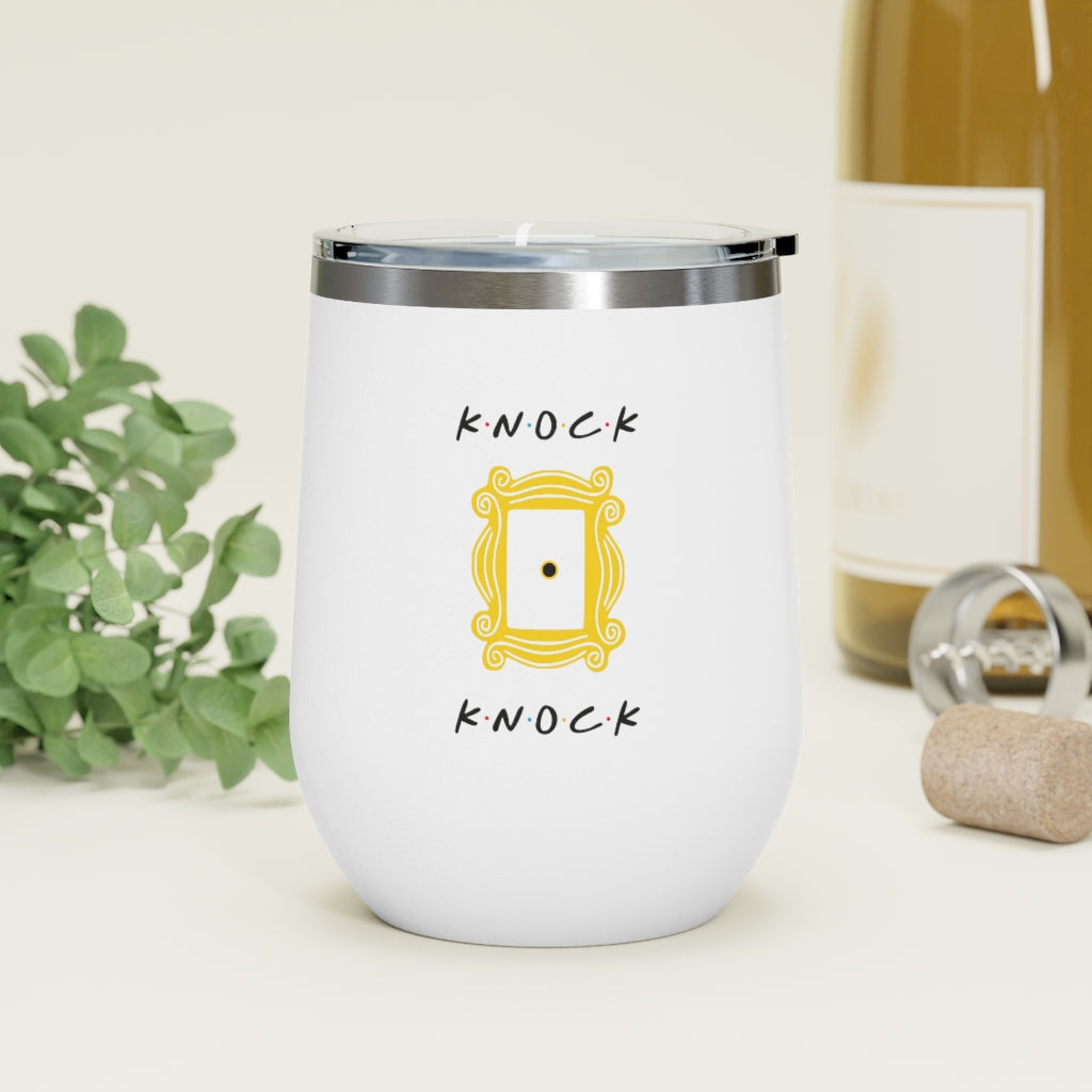 Knock Knock Friends Inspired 12oz Insulated Tumbler