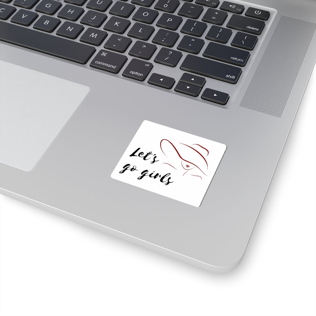 Let's Go Girls Shania Twain Inspired Sticker