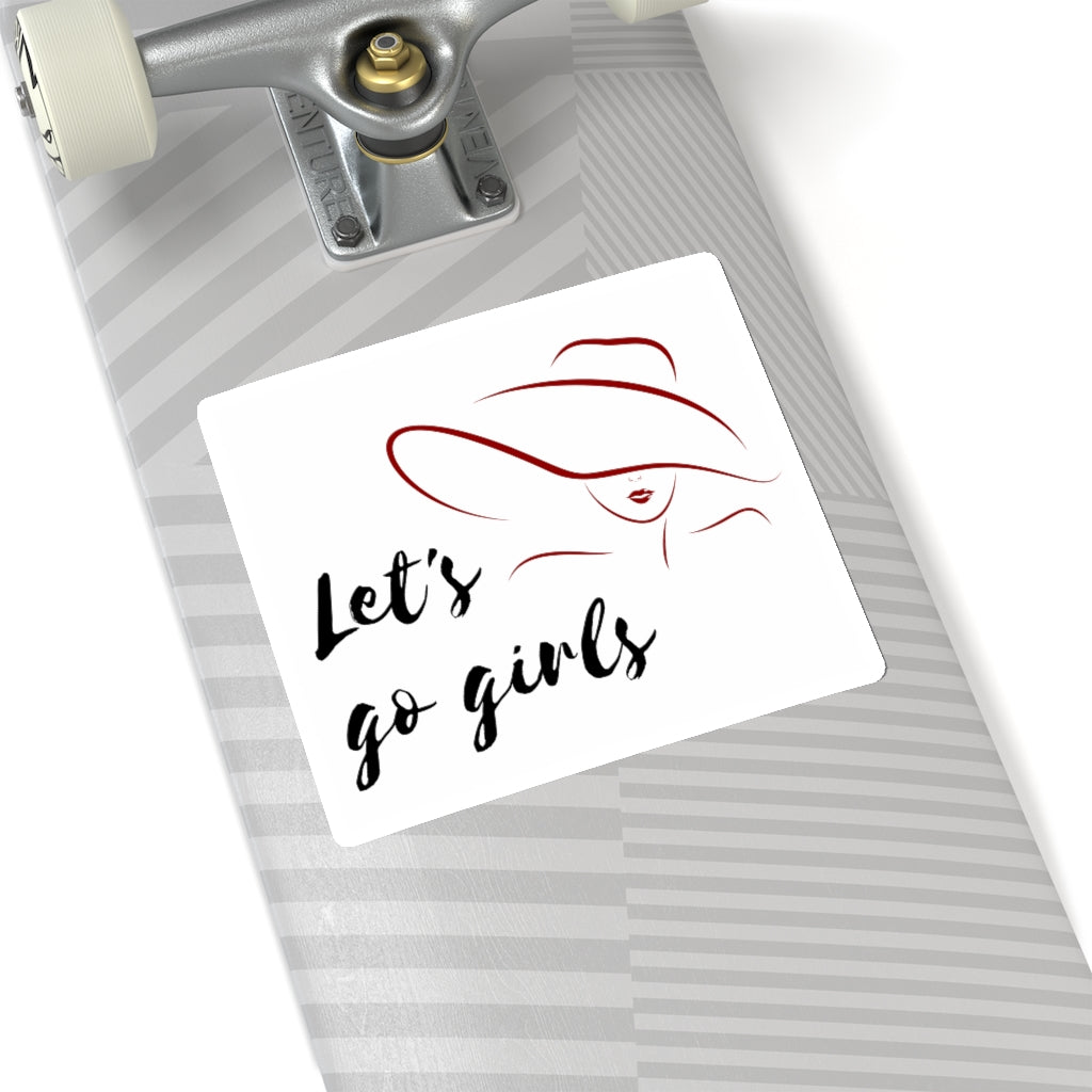 Let's Go Girls Shania Twain Inspired Sticker