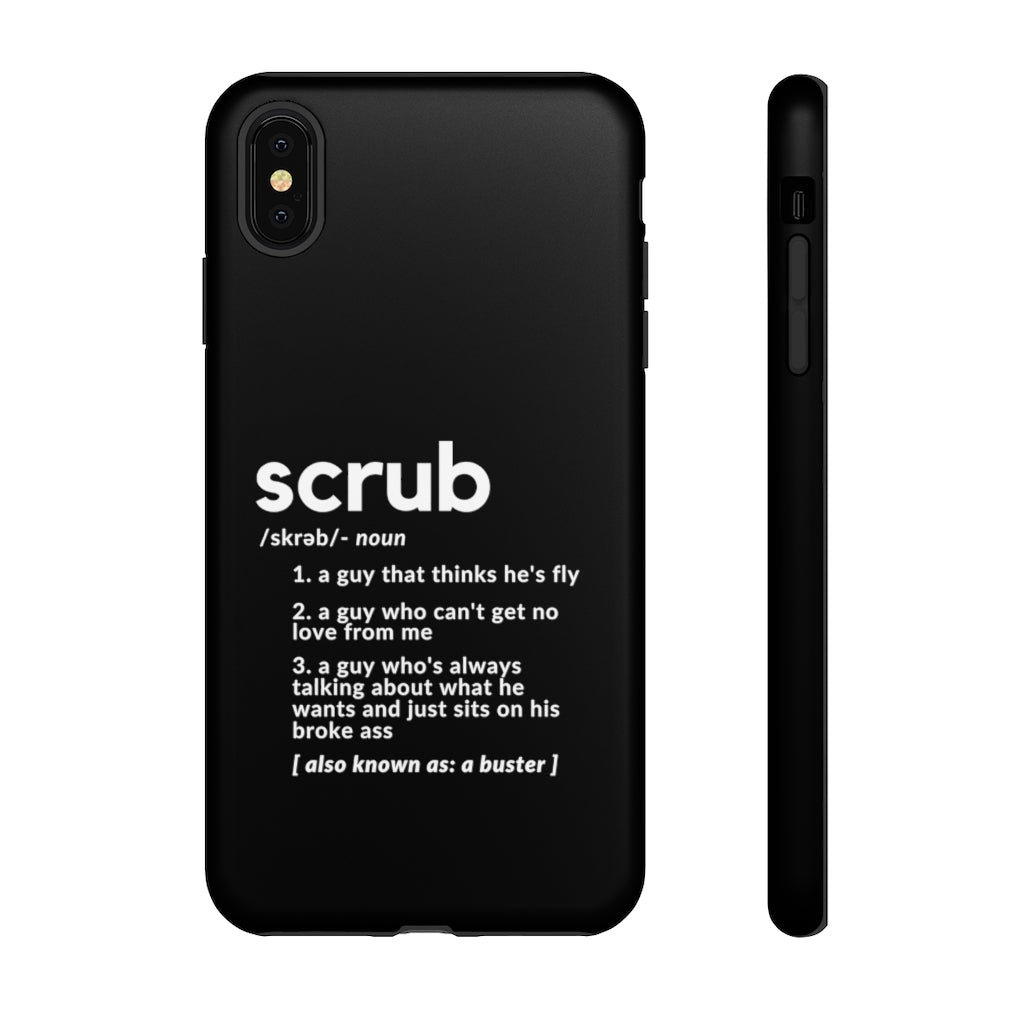 Scrub Definition TLC Inspired Phone Case- Black