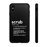 Scrub Definition TLC Inspired Phone Case- Black