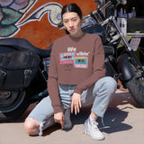 We Vibin' Women's Cropped Sweatshirt