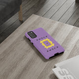 Knock Knock Friends Inspired Phone Case- Purple