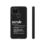 Scrub Definition TLC Inspired Phone Case- Black