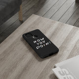 How You Doin' Friends Inspired Phone Case- Black