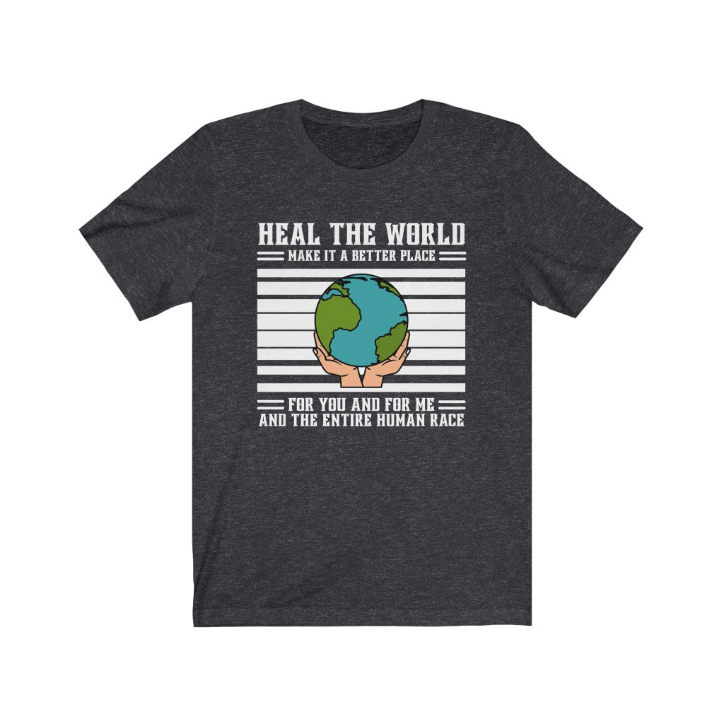 Heal The World Michael Jackson Inspired Unisex Jersey Short Sleeve Tee