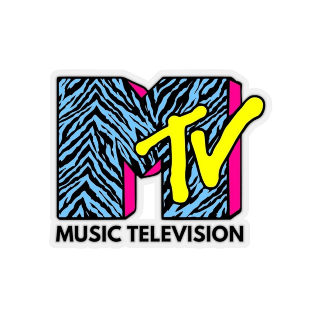 MTV 90's Logo Inspired Sticker