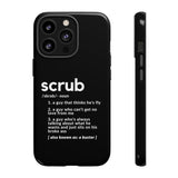 Scrub Definition TLC Inspired Phone Case- Black