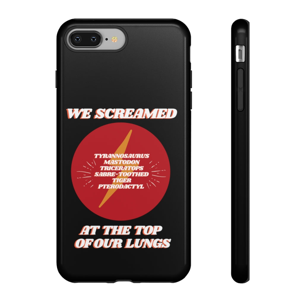 We Screamed Mighty Morphin Power Rangers Inspired Phone Case