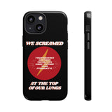 We Screamed Mighty Morphin Power Rangers Inspired Phone Case