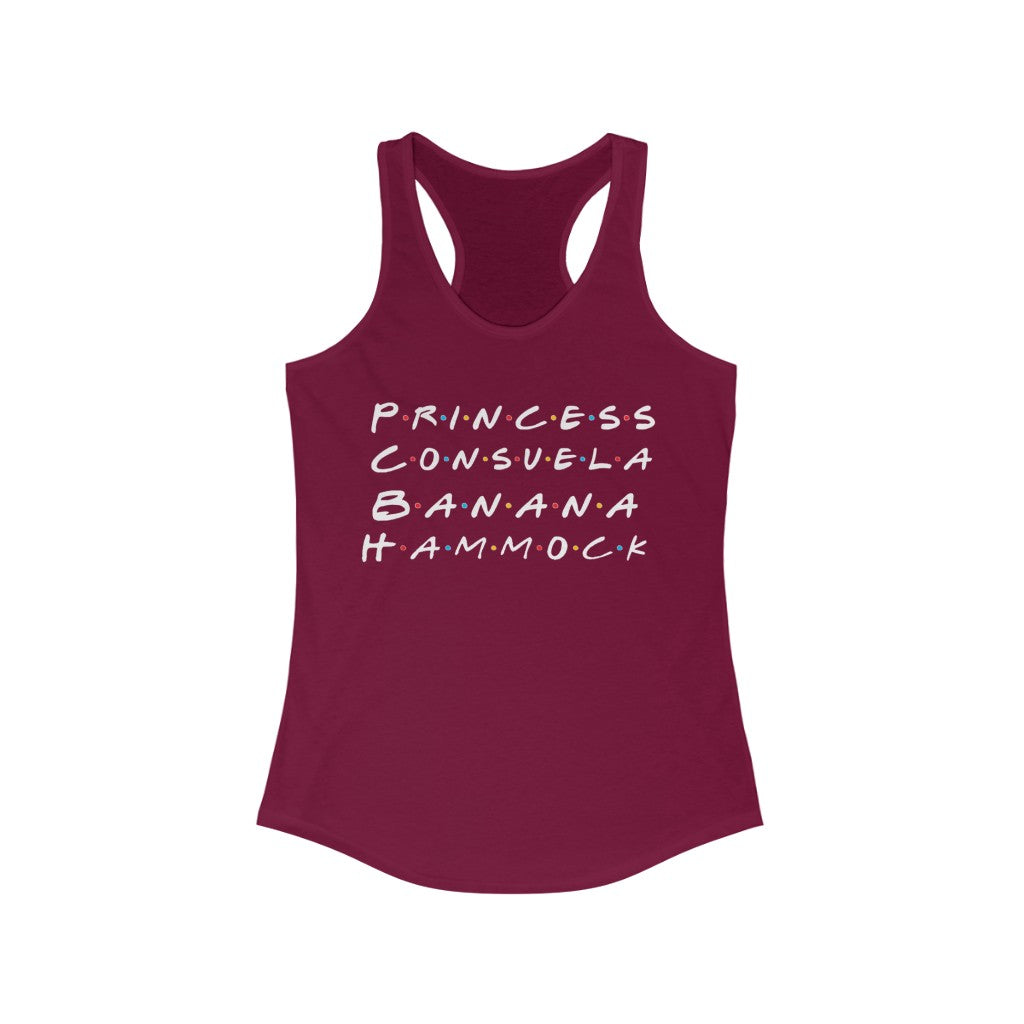 Princess Consuela Banana Hammock Friends Inspired Women's Tank
