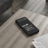 Scrub Definition TLC Inspired Phone Case- Black