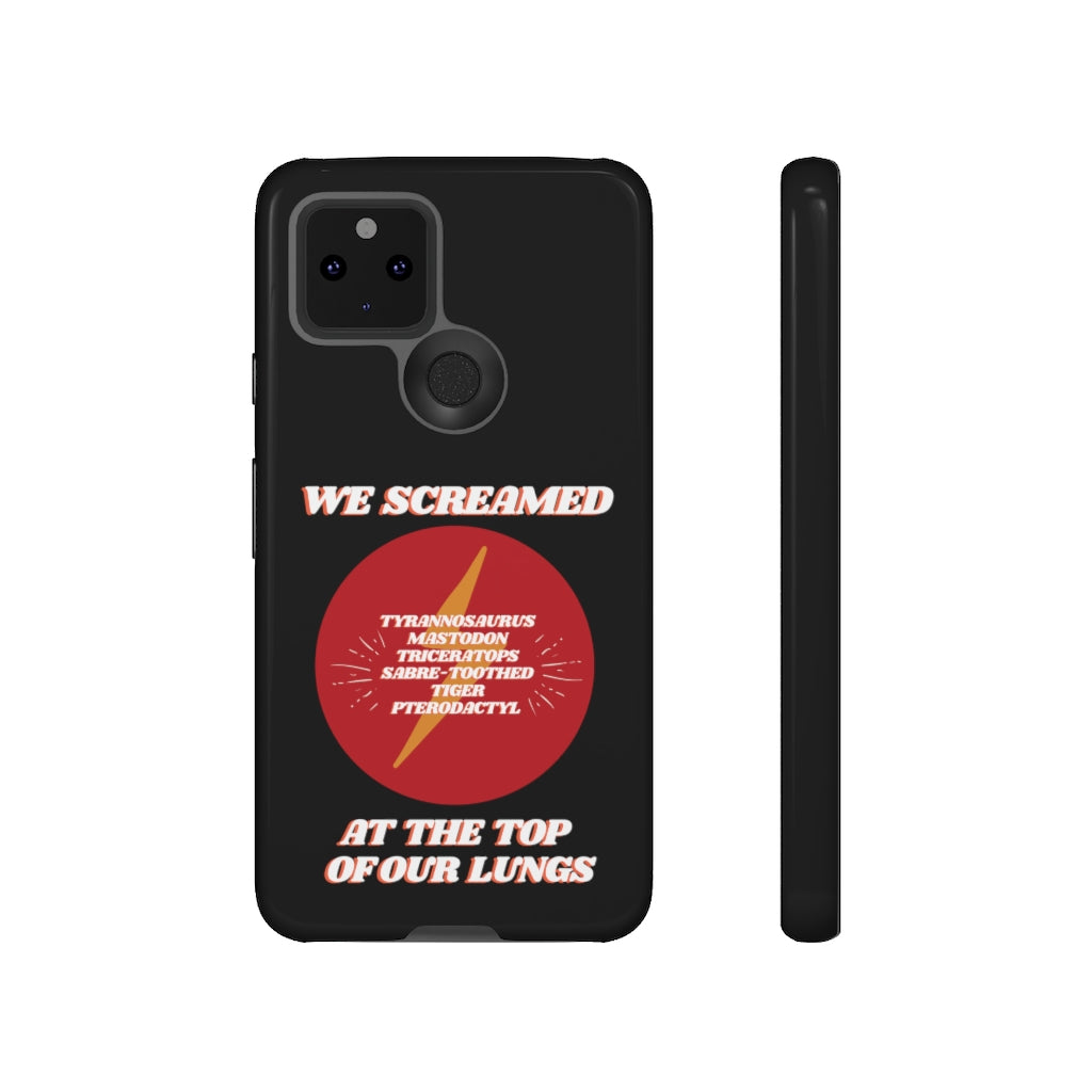 We Screamed Mighty Morphin Power Rangers Inspired Phone Case