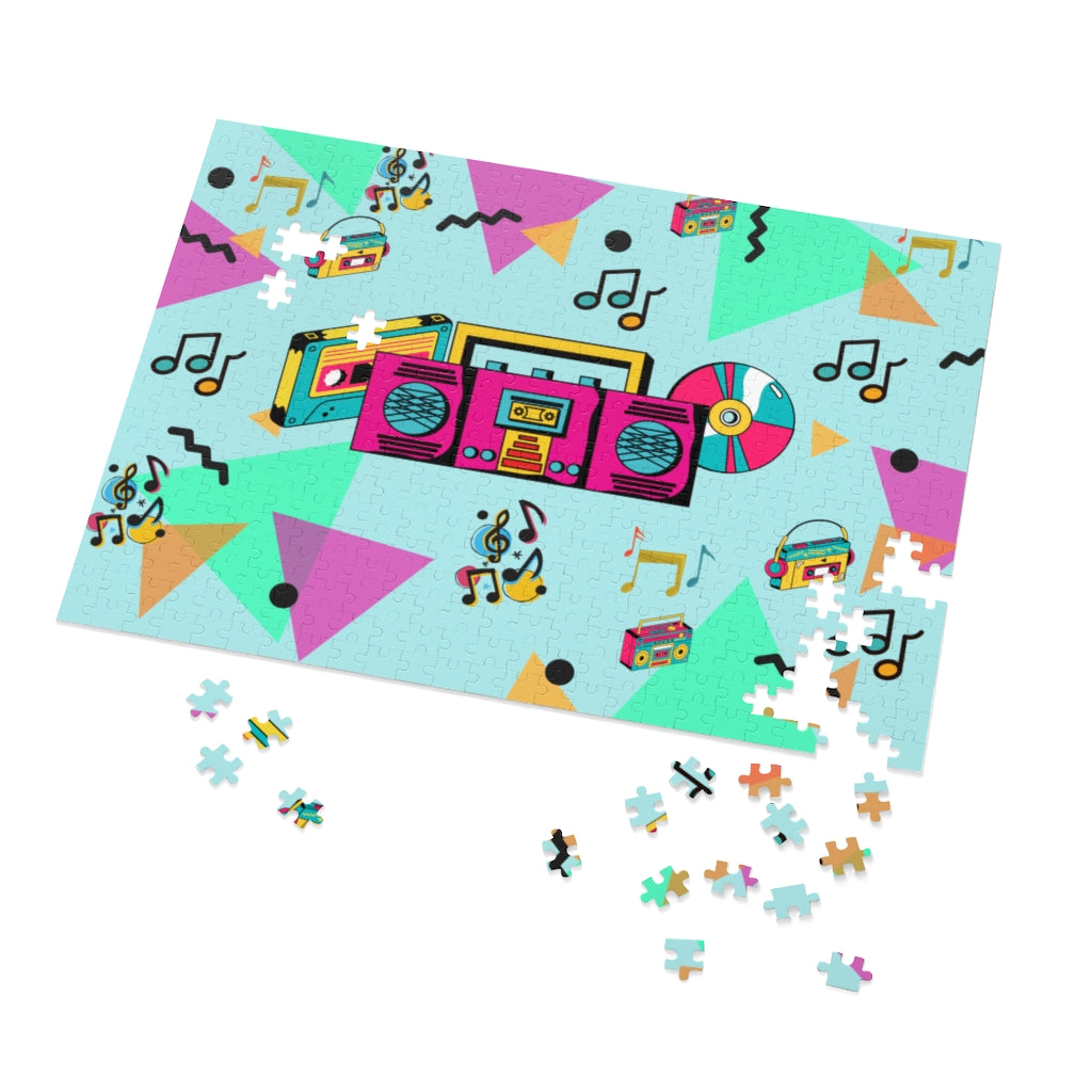 90's Music Clip Art Puzzle