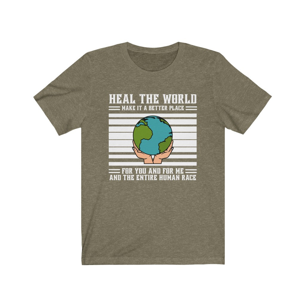 Heal The World Michael Jackson Inspired Unisex Jersey Short Sleeve Tee