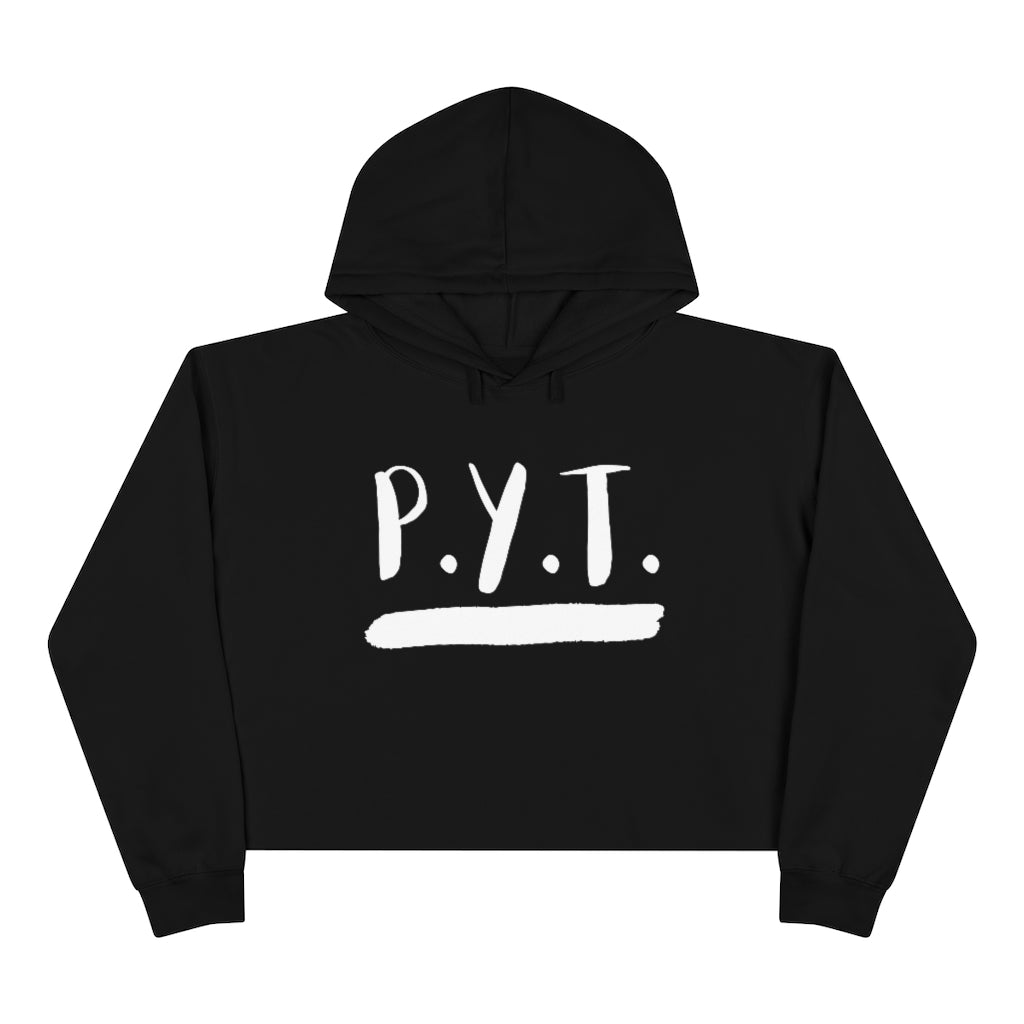 P.Y.T. Michael Jackson Inspired Women's Crop Hoodie
