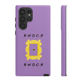 Knock Knock Friends Inspired Phone Case- Purple