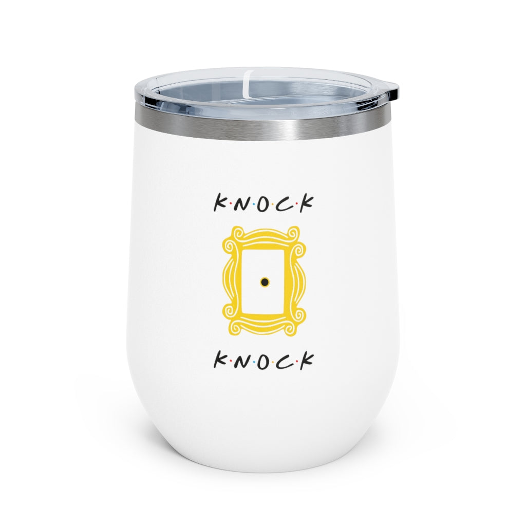 Knock Knock Friends Inspired 12oz Insulated Tumbler
