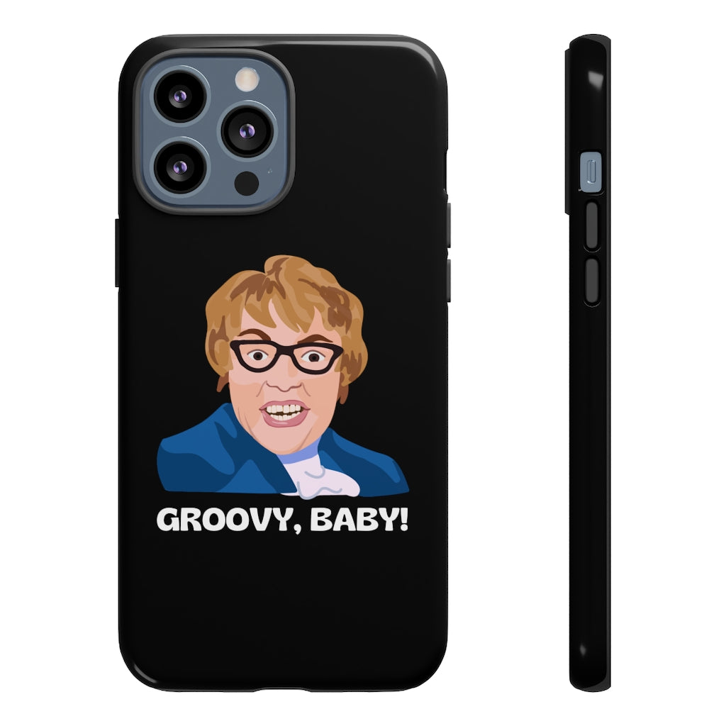 Groovy Baby, Austin Powers Inspired Phone Case – That 90's Fix Groovy Baby, Austin Powers Inspired Phone Case – That 90's Fix