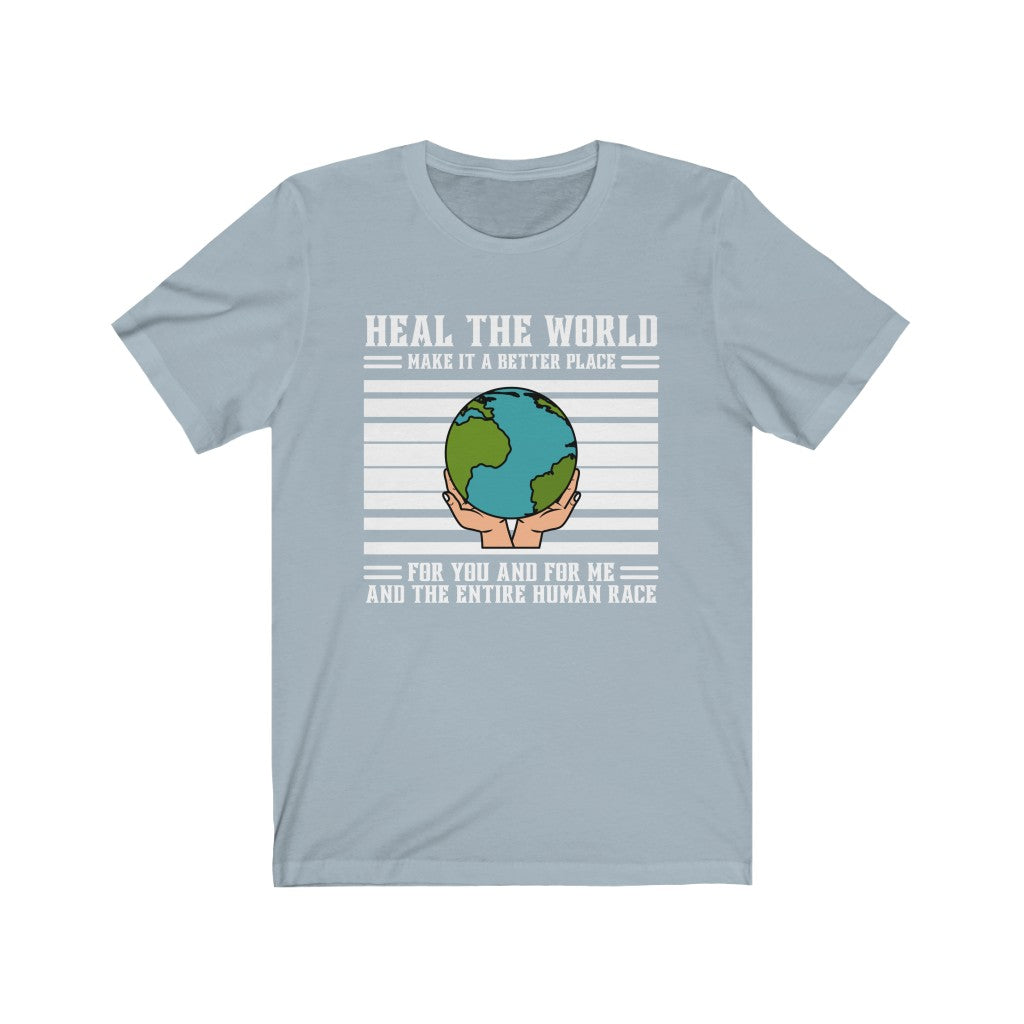 Heal The World Michael Jackson Inspired Unisex Jersey Short Sleeve Tee