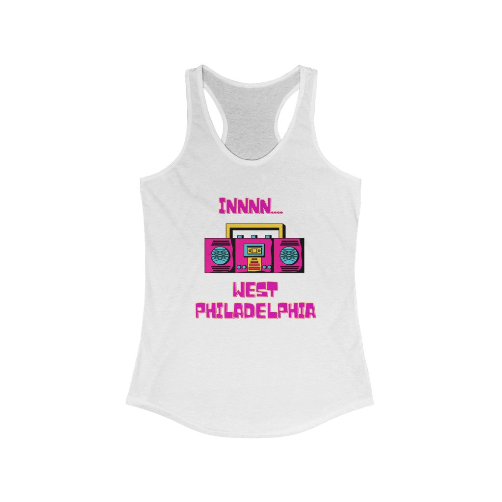 In West Philadelphia Fresh Prince of Bel-Air Inspired Women's Tank