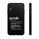Scrub Definition TLC Inspired Phone Case- Black