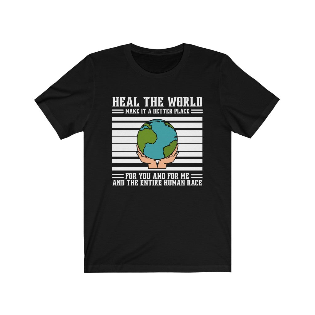 Heal The World Michael Jackson Inspired Unisex Jersey Short Sleeve Tee