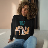 I Want It That Way Backstreet Boys Inspired Women's Crop Hoodie